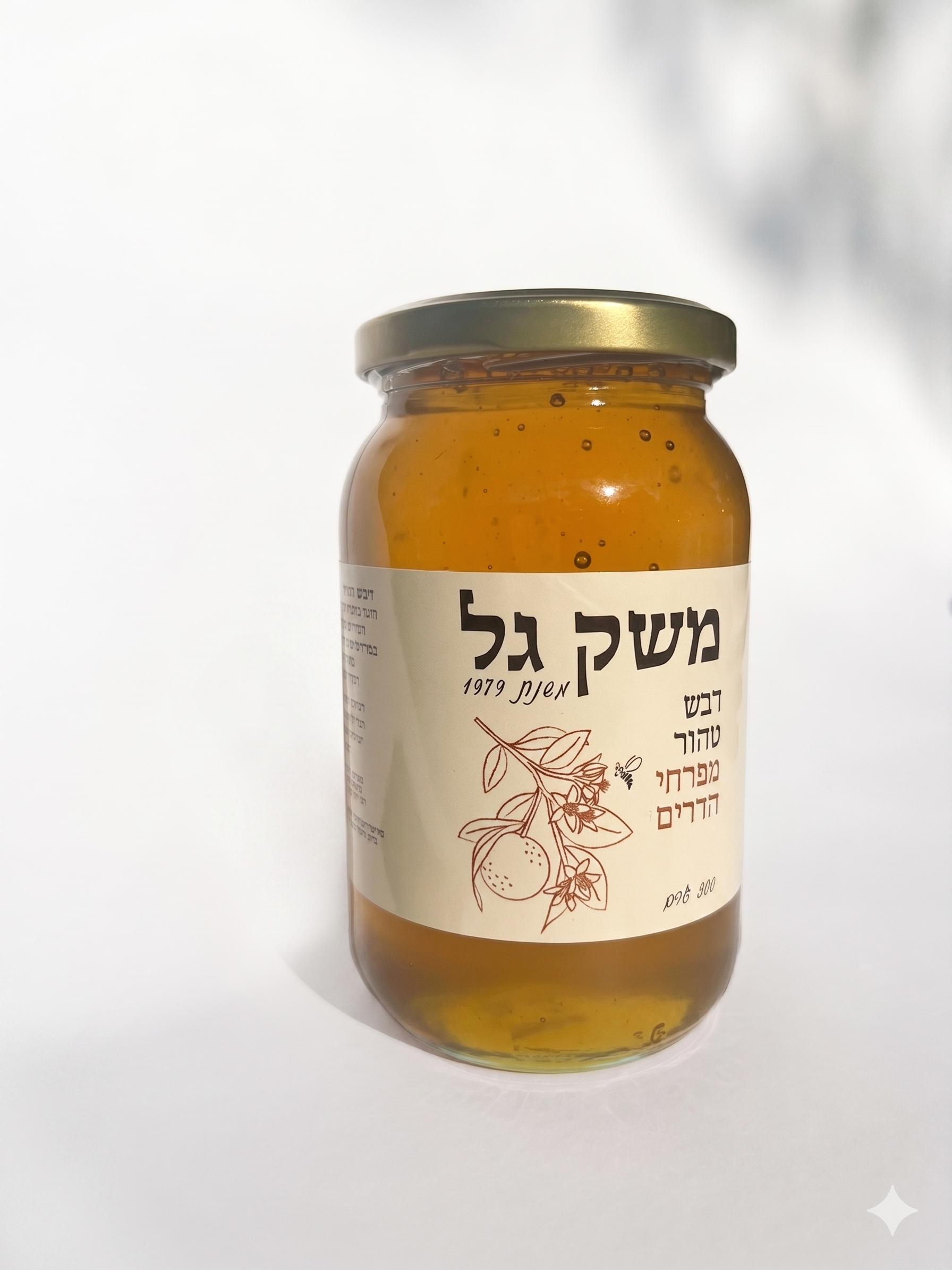 דבש פרחי הדרים (500 גרם)